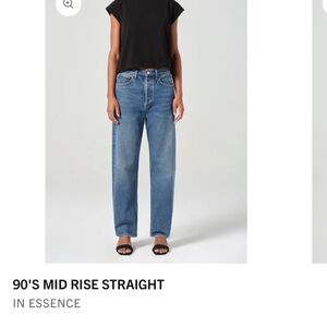 Agolde Classic Blue Jeans